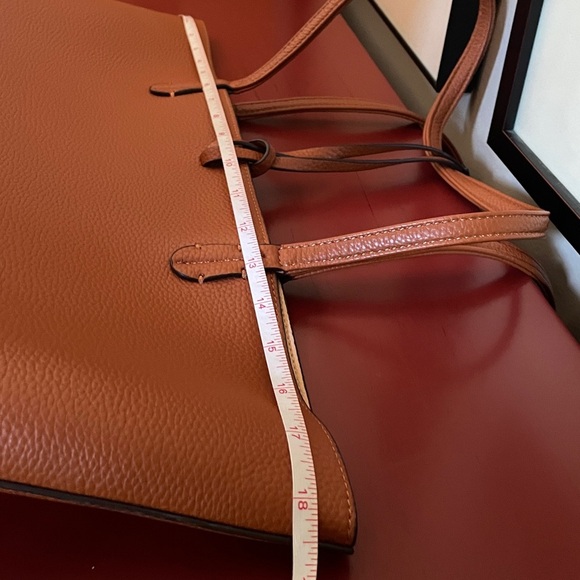 BRAND NEW Elegant Brown Buttery-Soft Tote Bag - advertised as Leather in Store - Picture 10 of 12